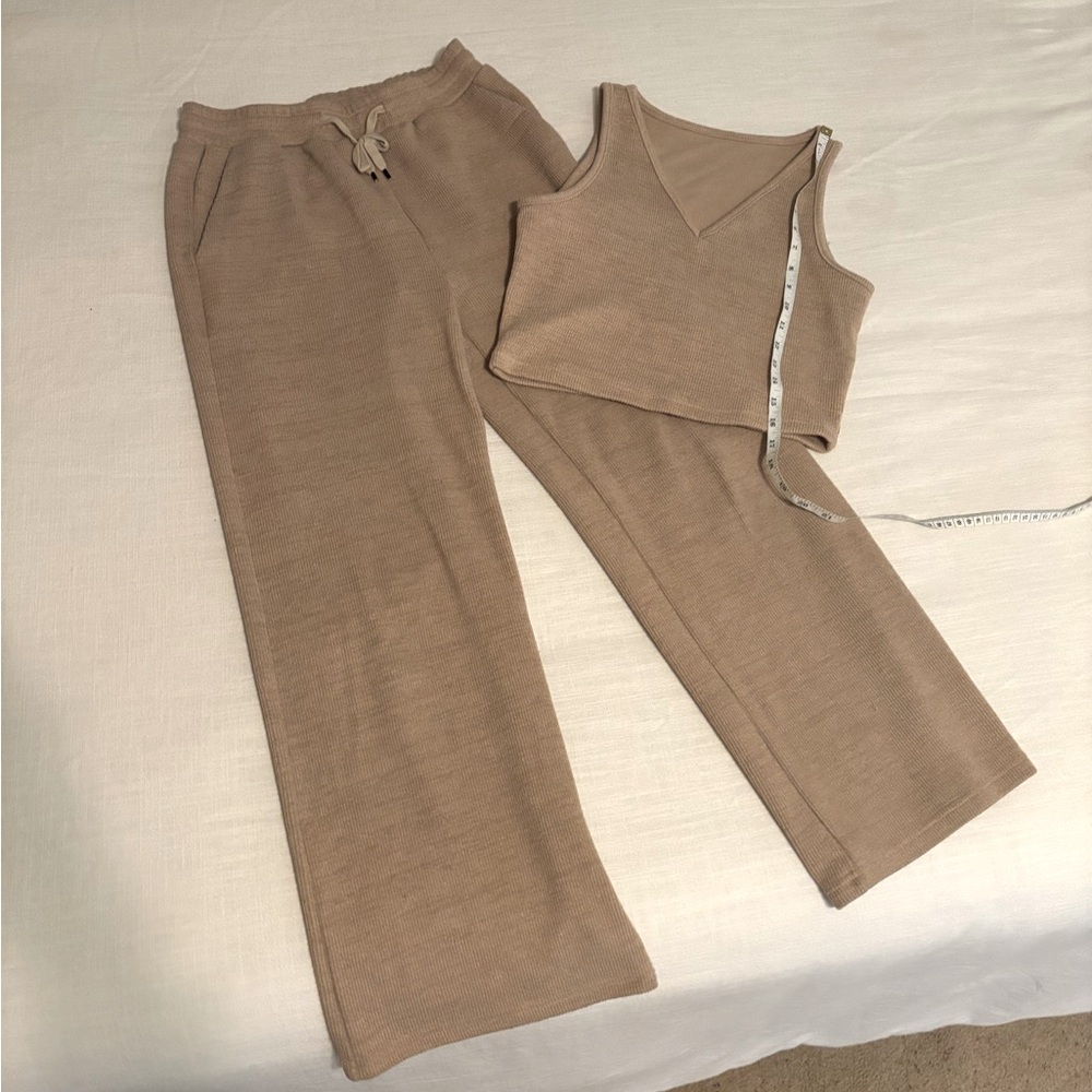 Tan matching set